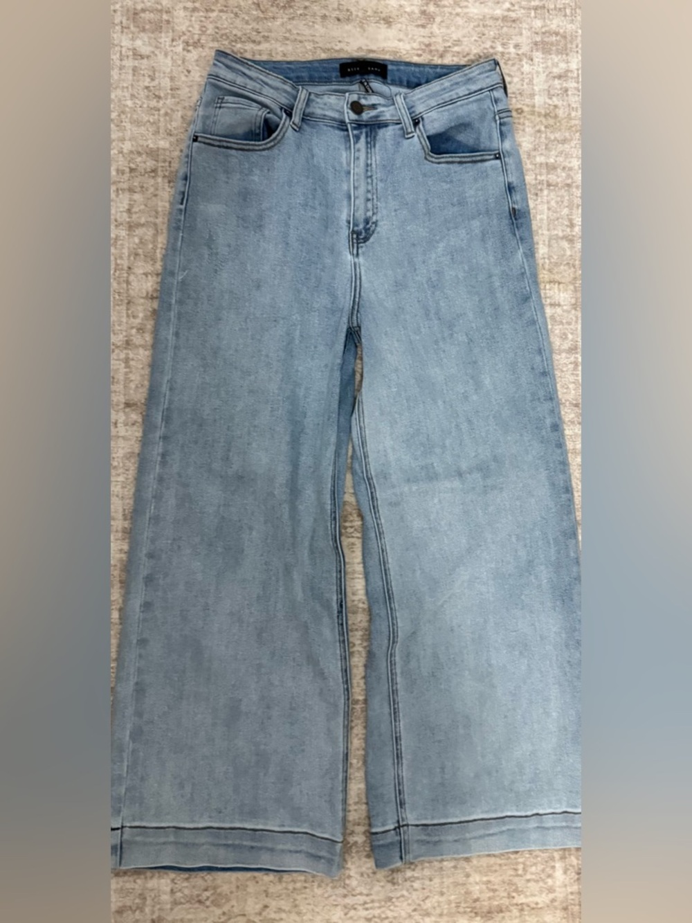 Risen Brand Light Wash Wide Leg Jeans